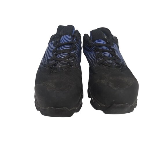 Timberland PRO Men's Powertrain Alloy-Toe Work Shoes A1VDY Black/Blue Size 10W - Picture 6 of 7